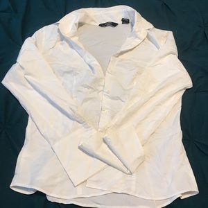 Express "stretch" White Blouse